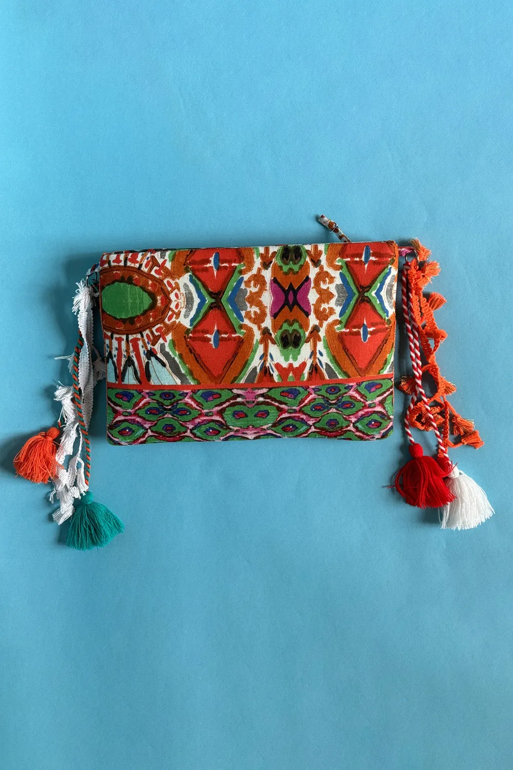 Antica Sartoria DV721 pochette fucsia boho