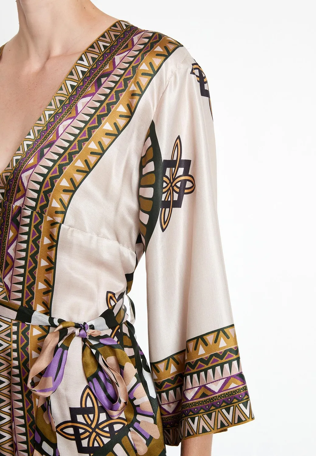Ana Alcazar Lafora kimono seta fantasia cintura