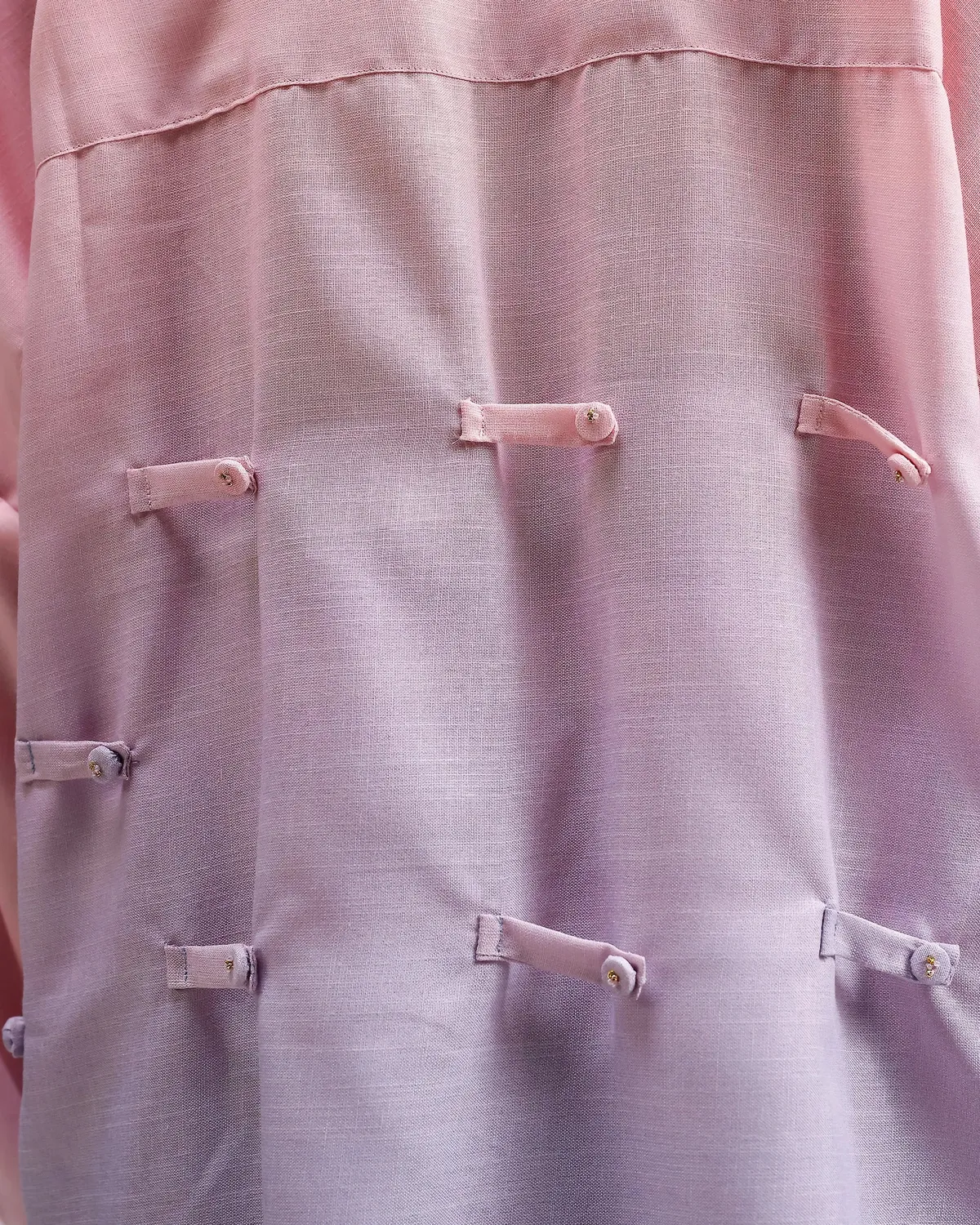 Our Dve Saanjh Ocean Mist Shirt camicia blush sky lino