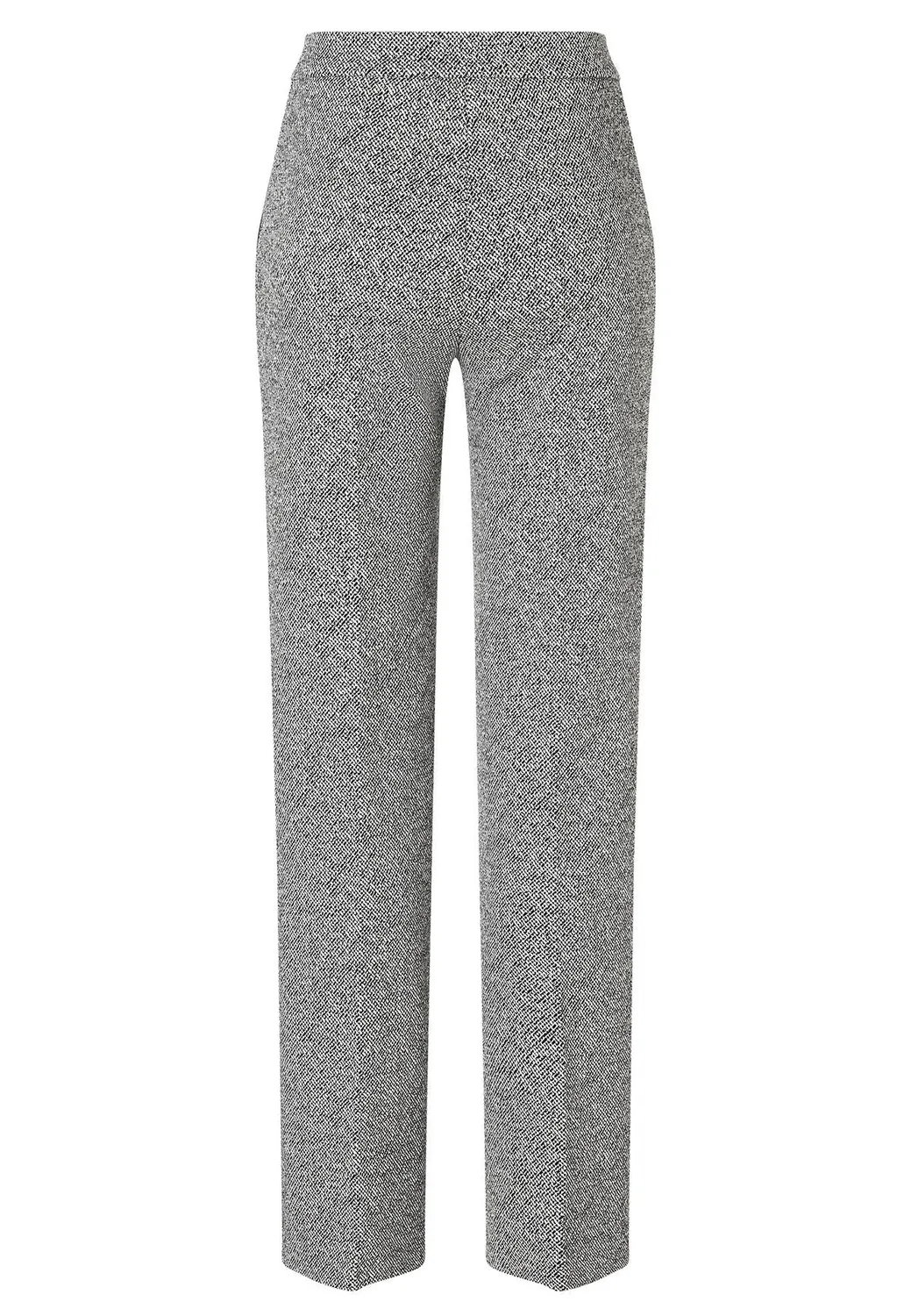 Ana Alcazar Alena pantaloni tweed grigi ufficio