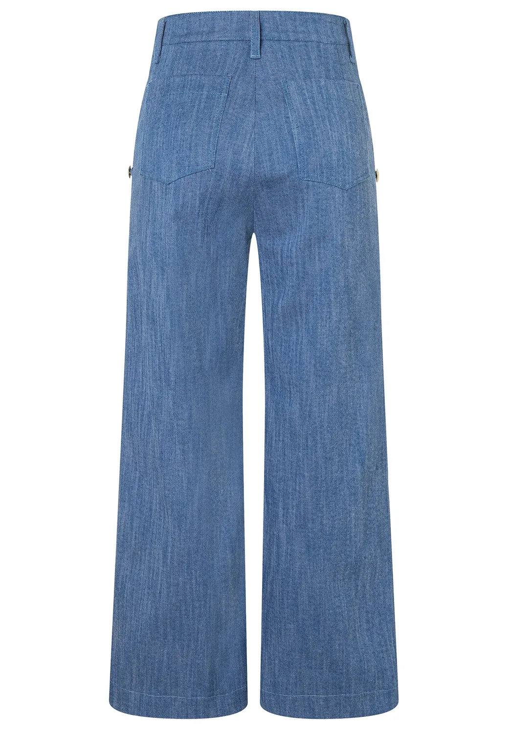 Ana Alcazar Dizli pantaloni cropped denim vita alta