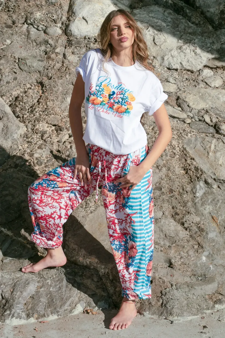 Antica Sartoria FM001 t-shirt unisex bianca cotone