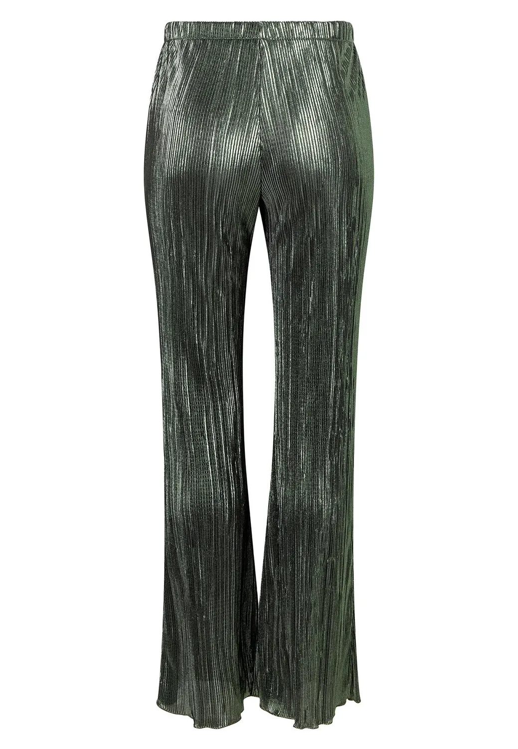Ana Alcazar Ogyna pantaloni plissettati verde oliva