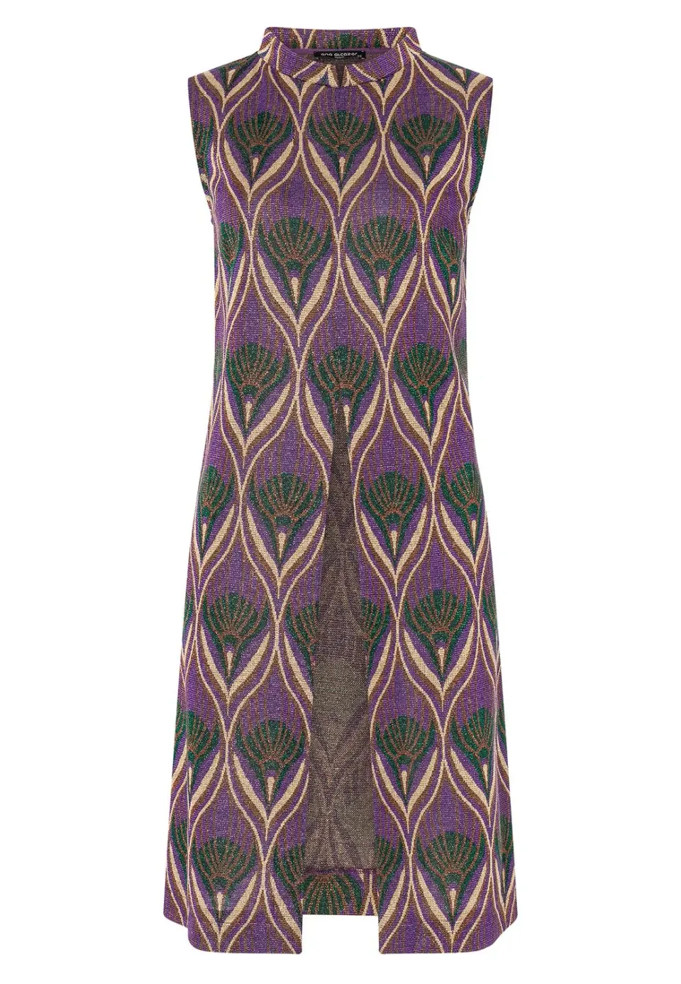 Ana Alcazar Otewa tunica lurex smanicata