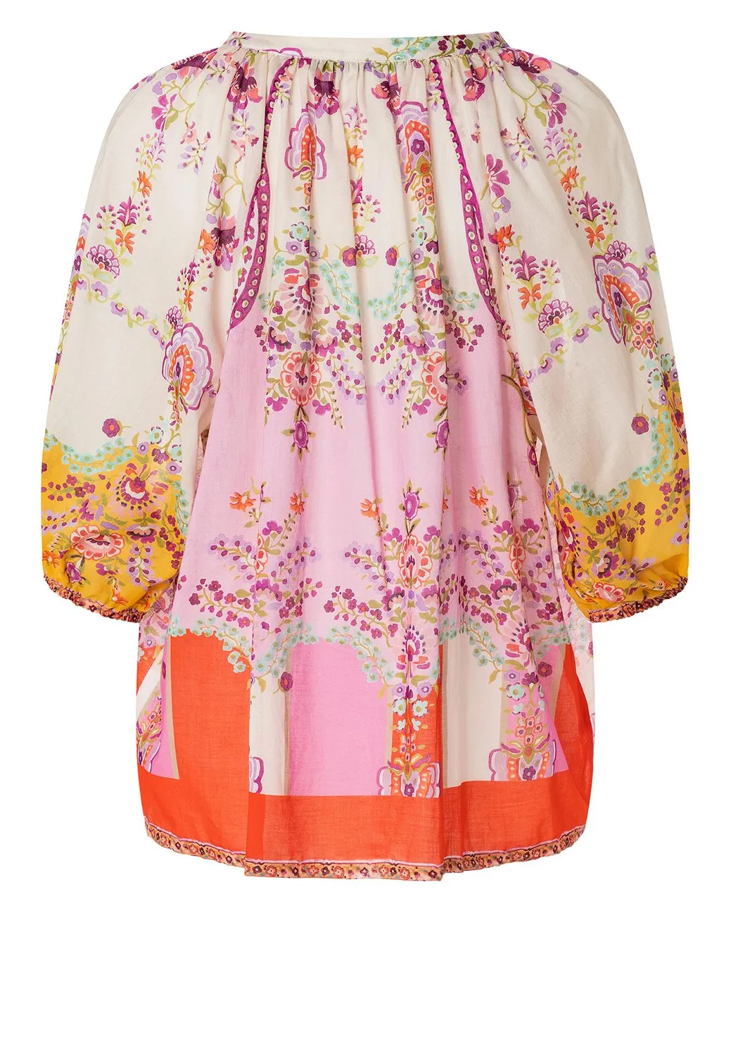 Ana Alcazar Kajos blusa fiori maniche 3/4