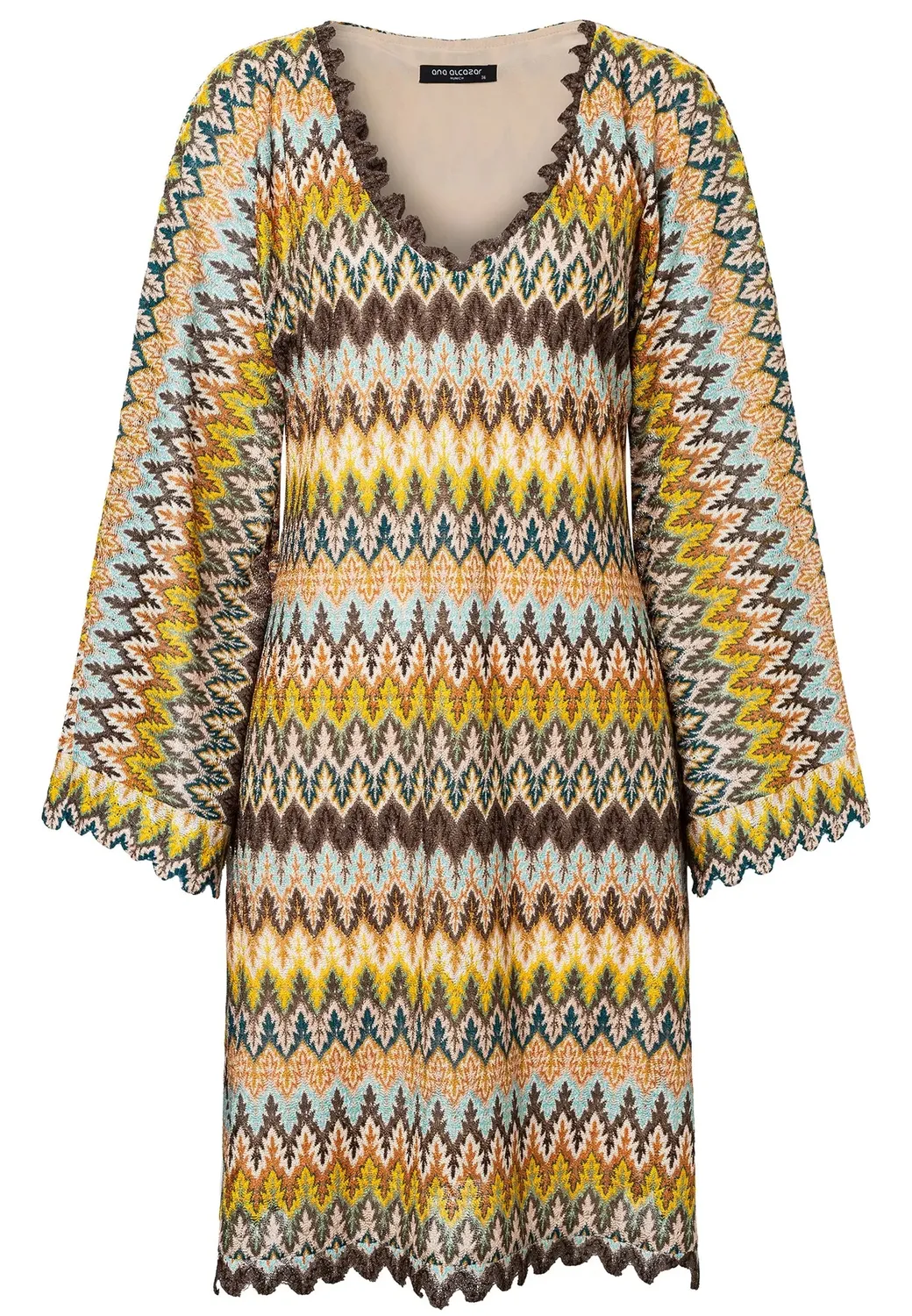 Ana Alcazar Disia abito tunica maglia verde