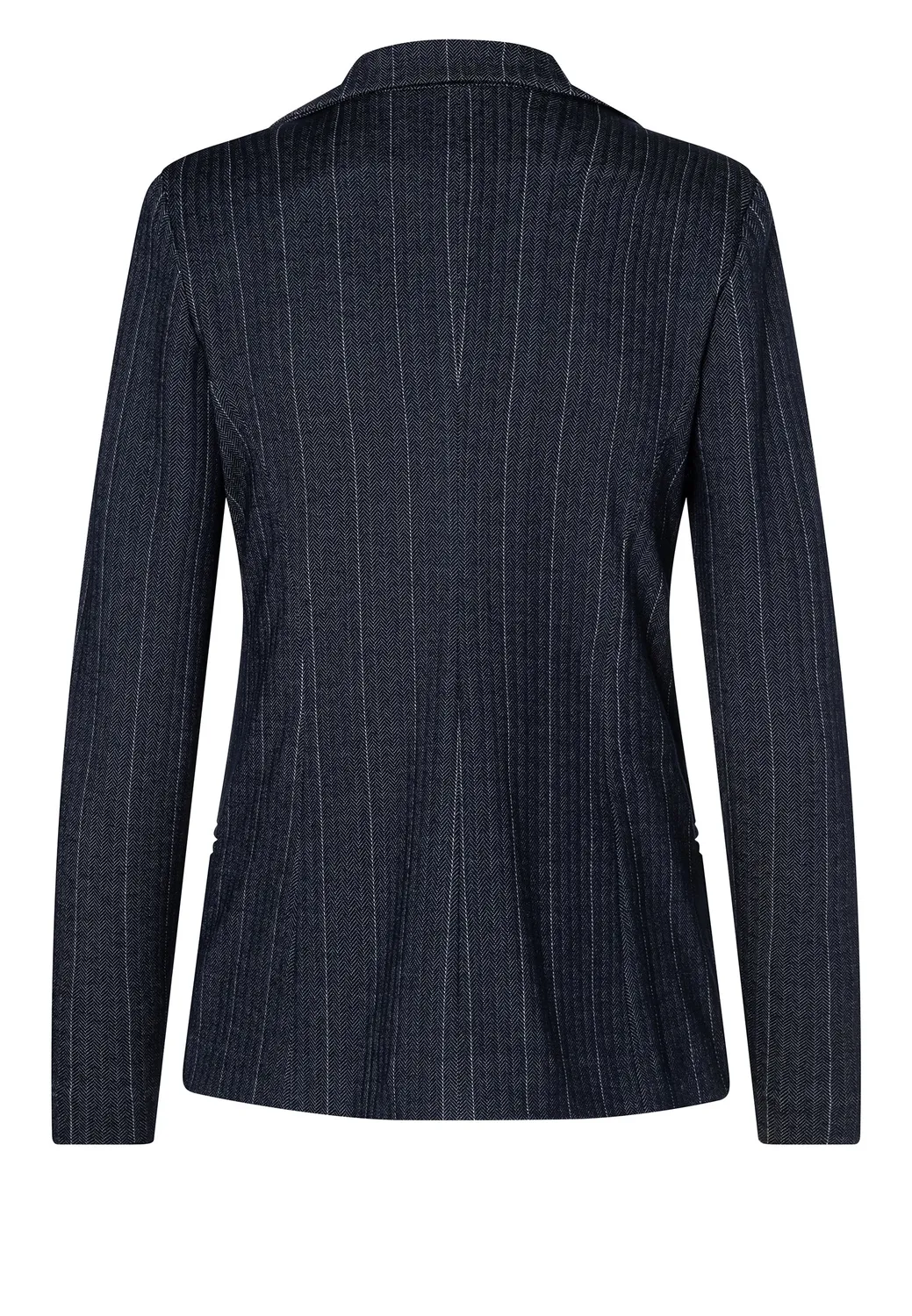 Ana Alcazar Enlivossa blazer gessato blu navy