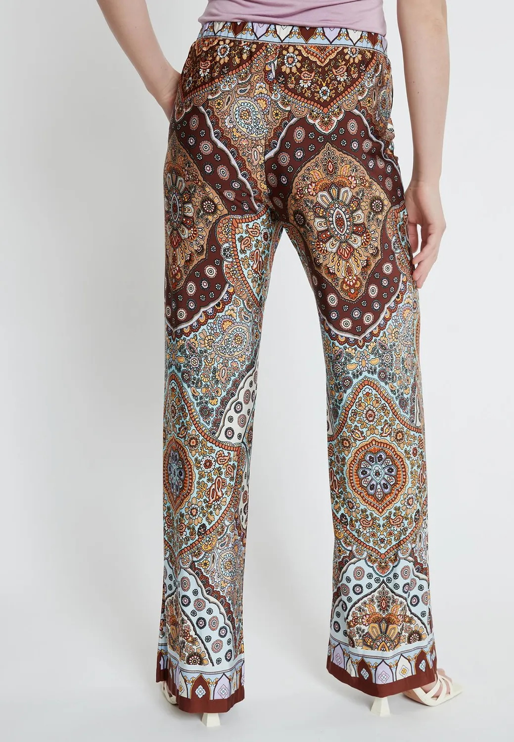 Ana Alcazar Kihea pantaloni fantasia etnica
