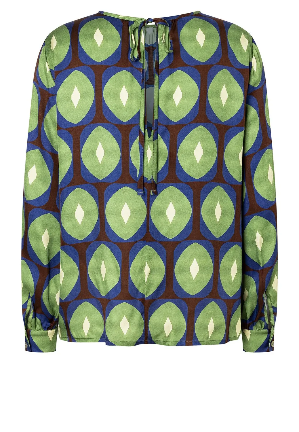 Ana Alcazar Maanis top blusa raso taglio casual
