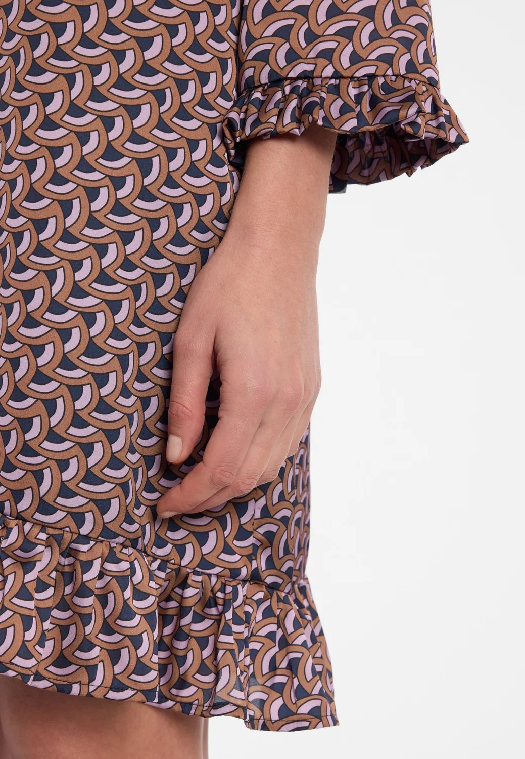 Ana Alcazar Eugonia abito camicia fantasia retro