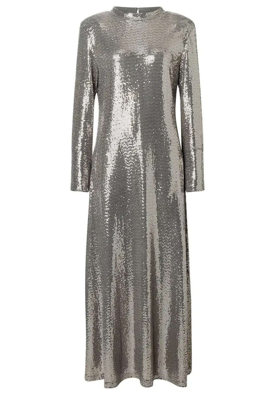 Ana Alcazar Sagaty Abito Maxi Paillettes