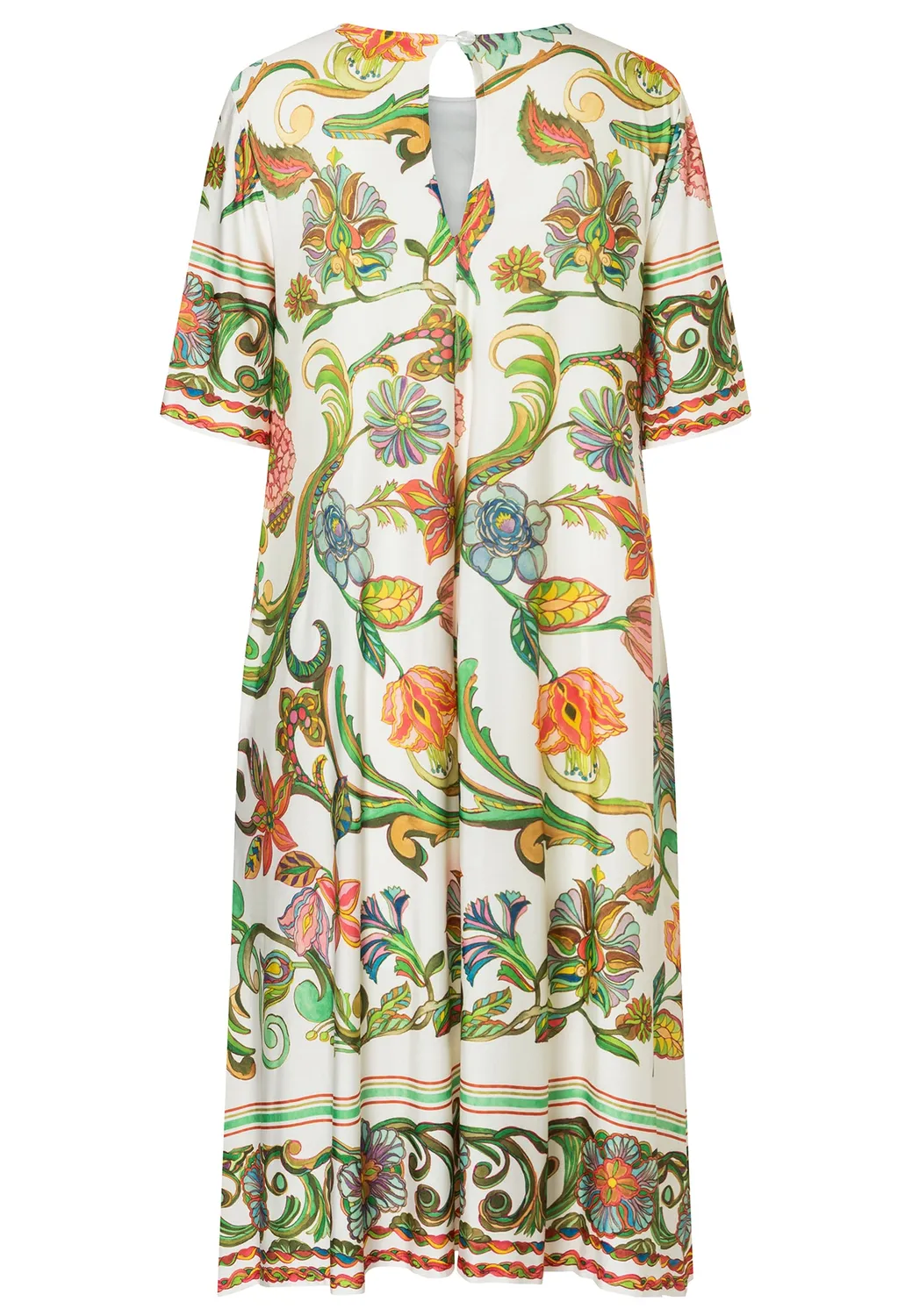 Ana Alcazar Dilia abito oversize midi a fiori
