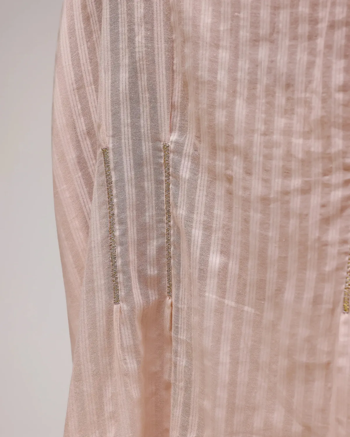 Our Dve Silent Stripe top rosa a righe taglia unica cotone