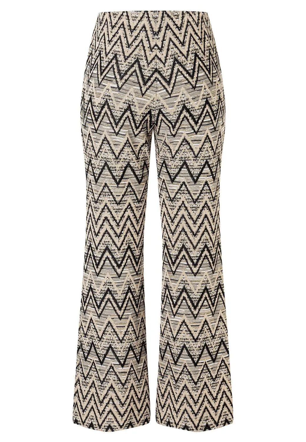 Ana Alcazar Ashora pantaloni cropped maglia zigzag caldo