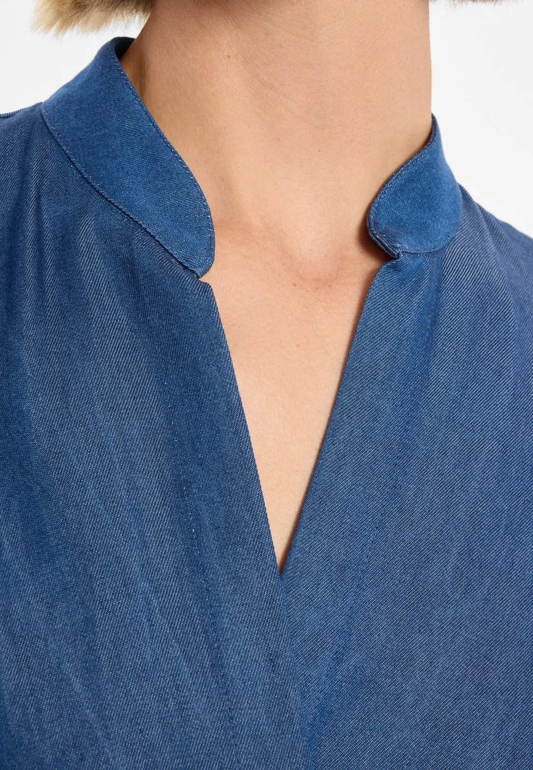 Ana Alcazar Douta camicia kimono denim estiva