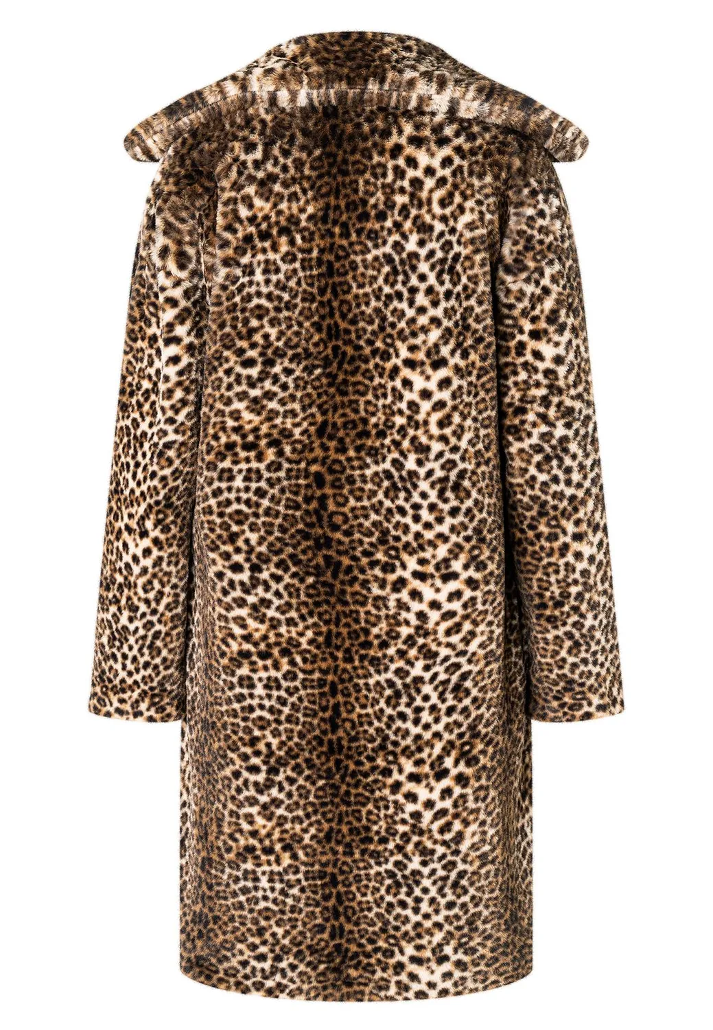 Ana Alcazar Mabel cappotto pelliccia leopardata