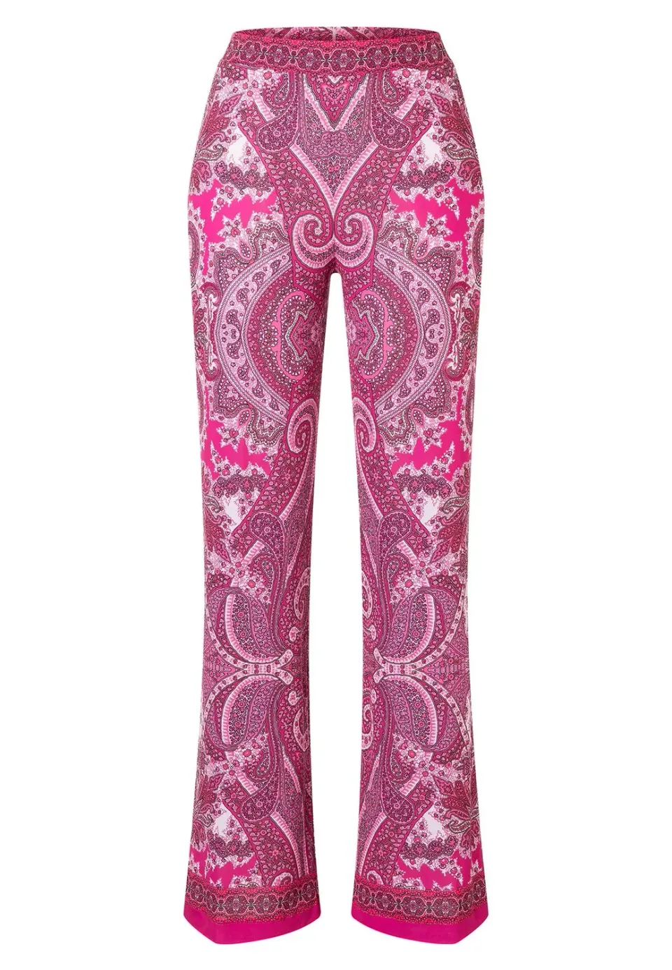 Ana Alcazar Kimea pantaloni jersey stampa paisley
