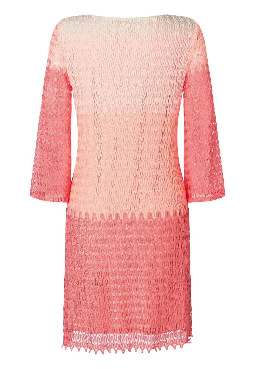 Ana Alcazar Rita abito maglia corto sfumato rosa