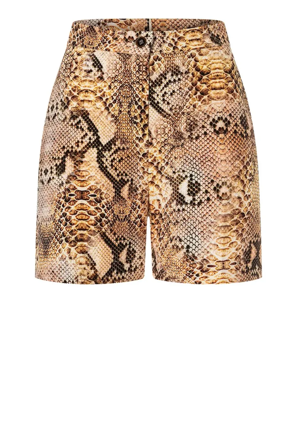 Ana Alcazar Paita shorts raso stampa pitonata