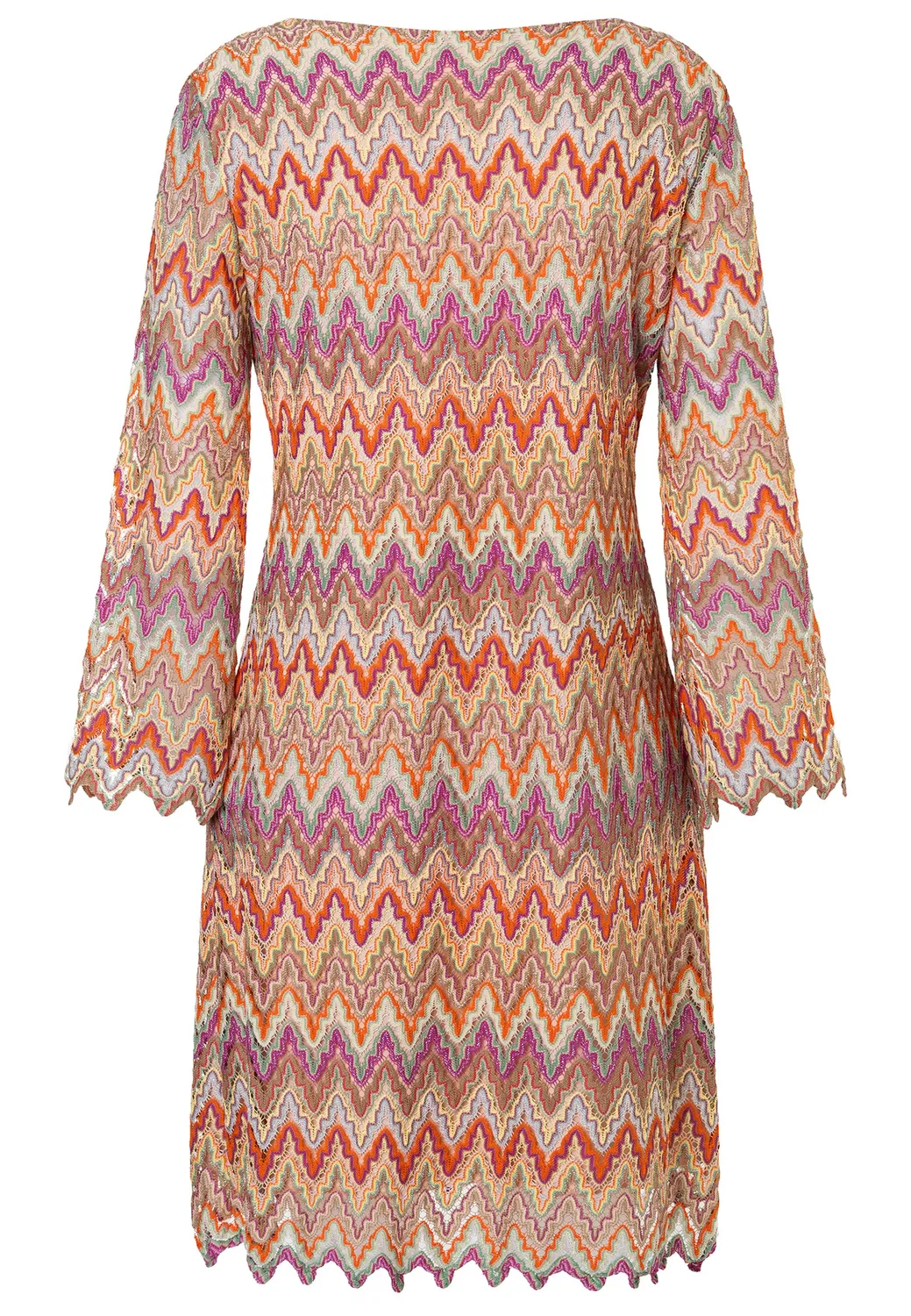 Ana Alcazar Dinra abito tunica maglia arancione