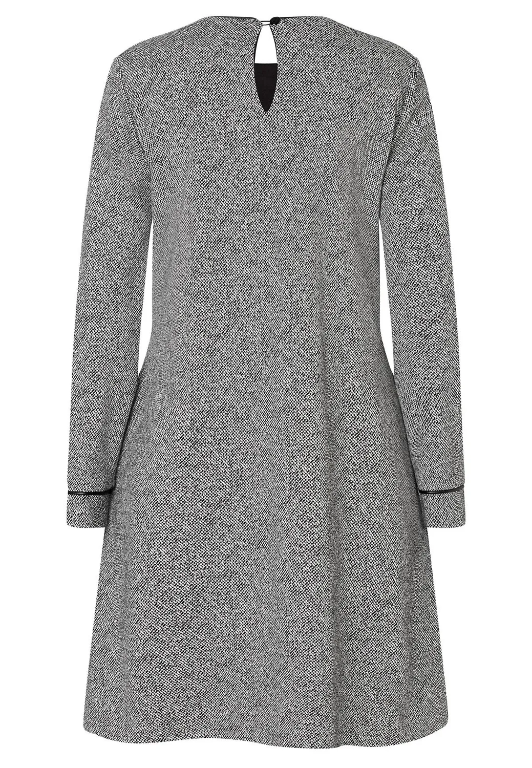Ana Alcazar Emany abito tweed svasato ufficio