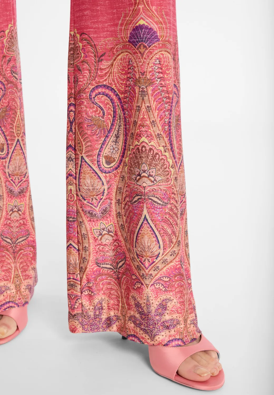 Ana Alcazar Domia pantaloni estivi paisley rosa