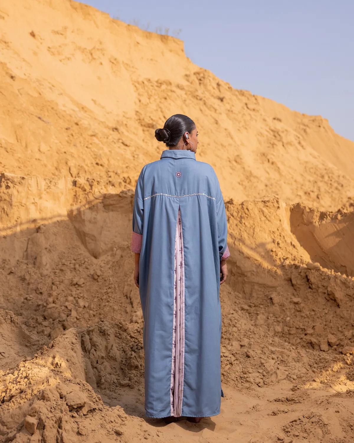 Our Dve Rio abito camicia normandy maxi cotone