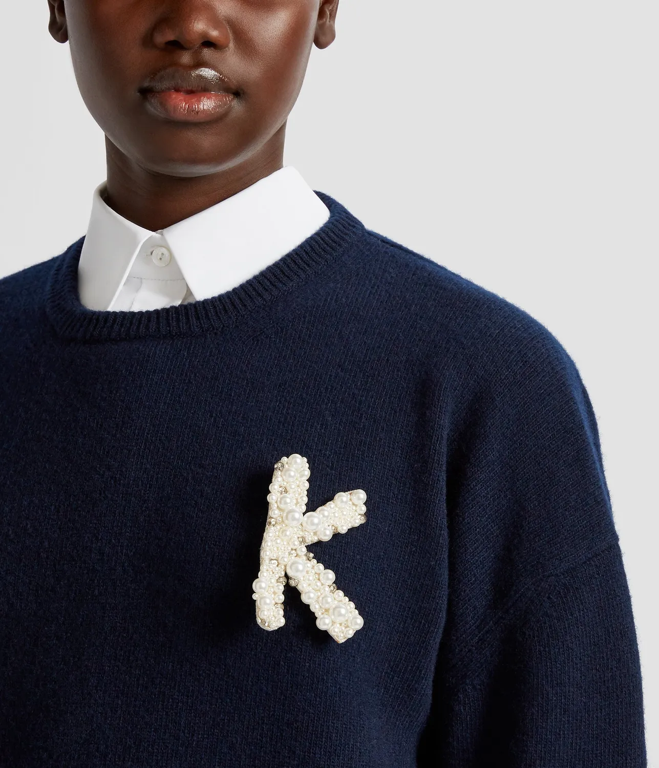 Erdem Pearl Alphabet K spilla perle