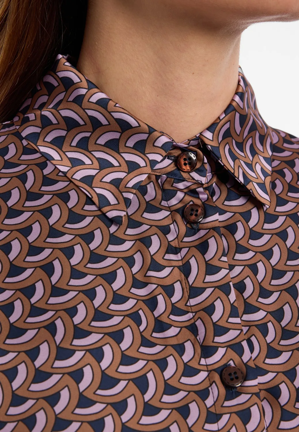 Ana Alcazar Eugonia abito camicia fantasia retro