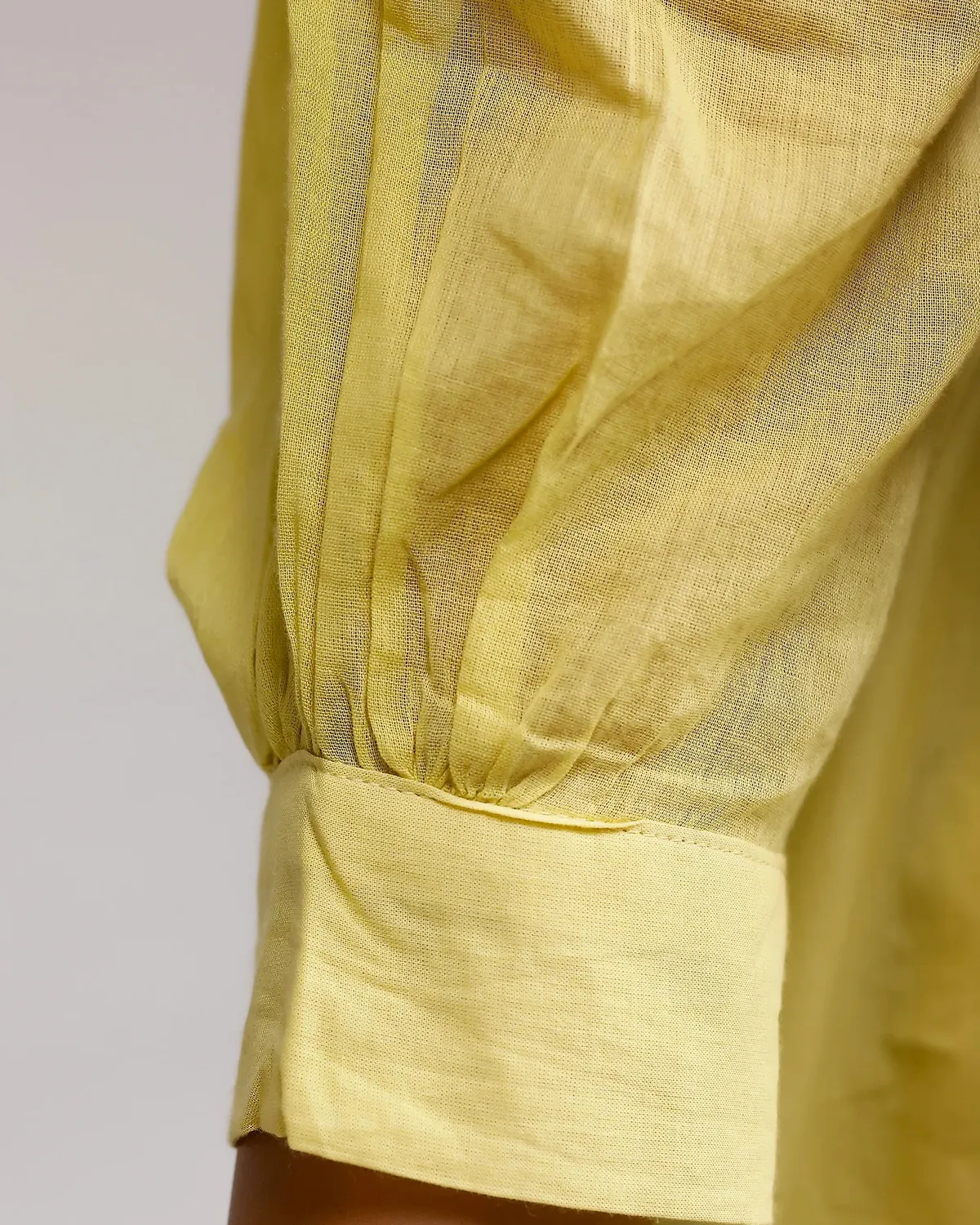 Our Dve Grace completo kurta giallo ocra cotone