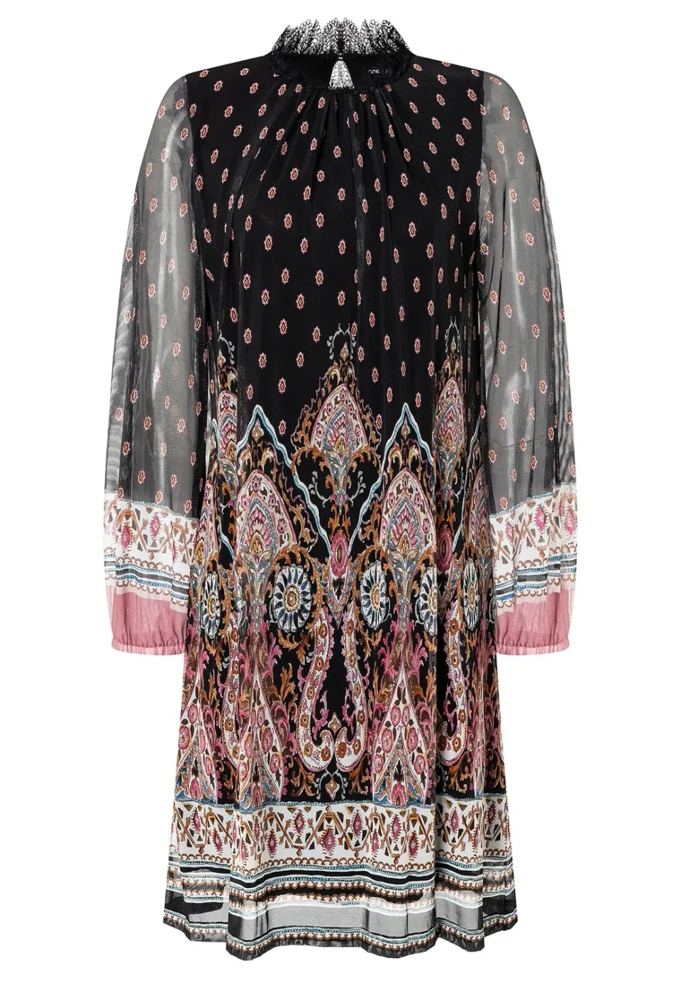 Ana Alcazar Misa abito fantasia con pizzo