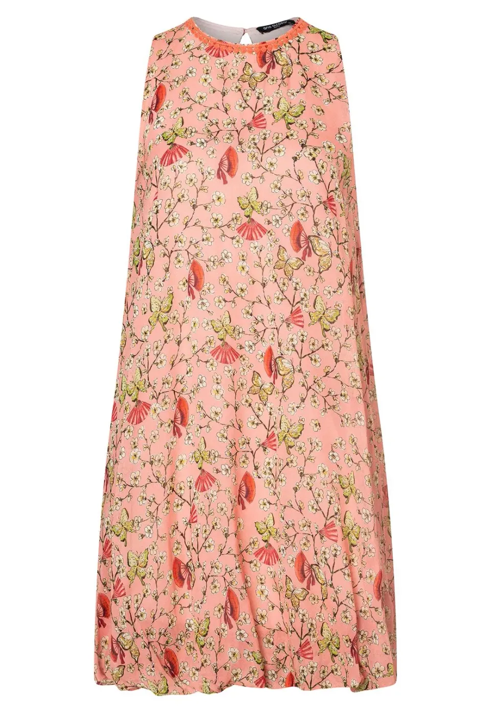 Ana Alcazar Wavine abito palloncino floreale rosa