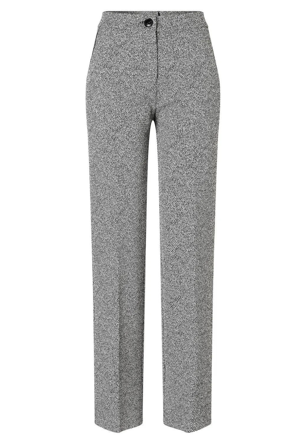 Ana Alcazar Alena pantaloni tweed grigi ufficio