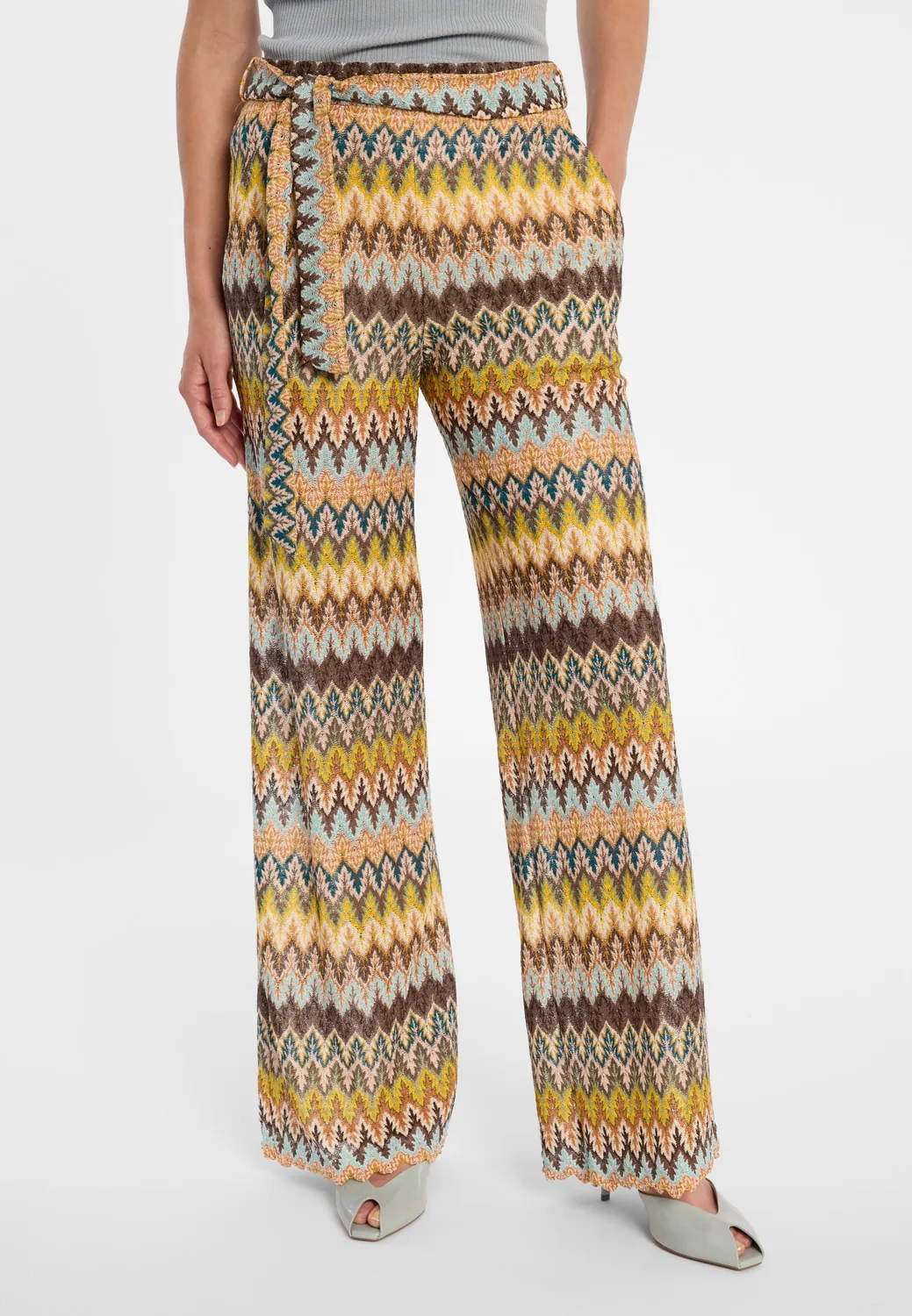Ana Alcazar Doren pantaloni maglia larghi