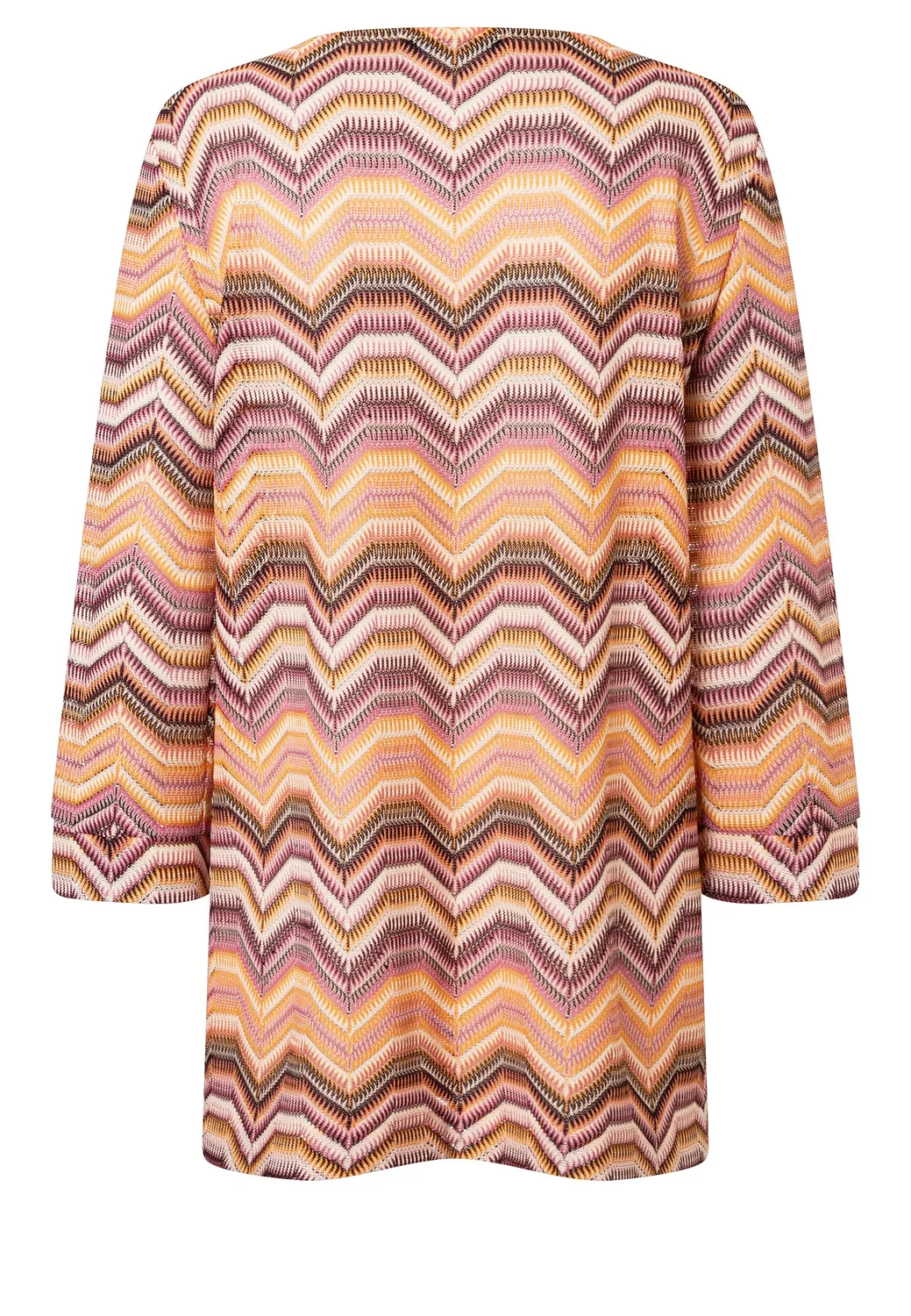 Ana Alcazar Dunya top tunica maglia rosa arancio