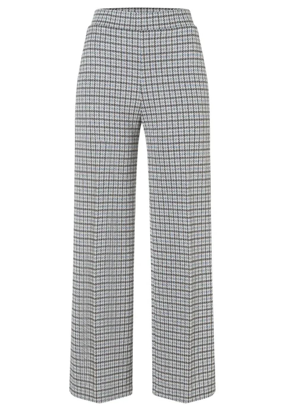 Ana Alcazar Sodala pantaloni lunghi pied-de-poule lurex