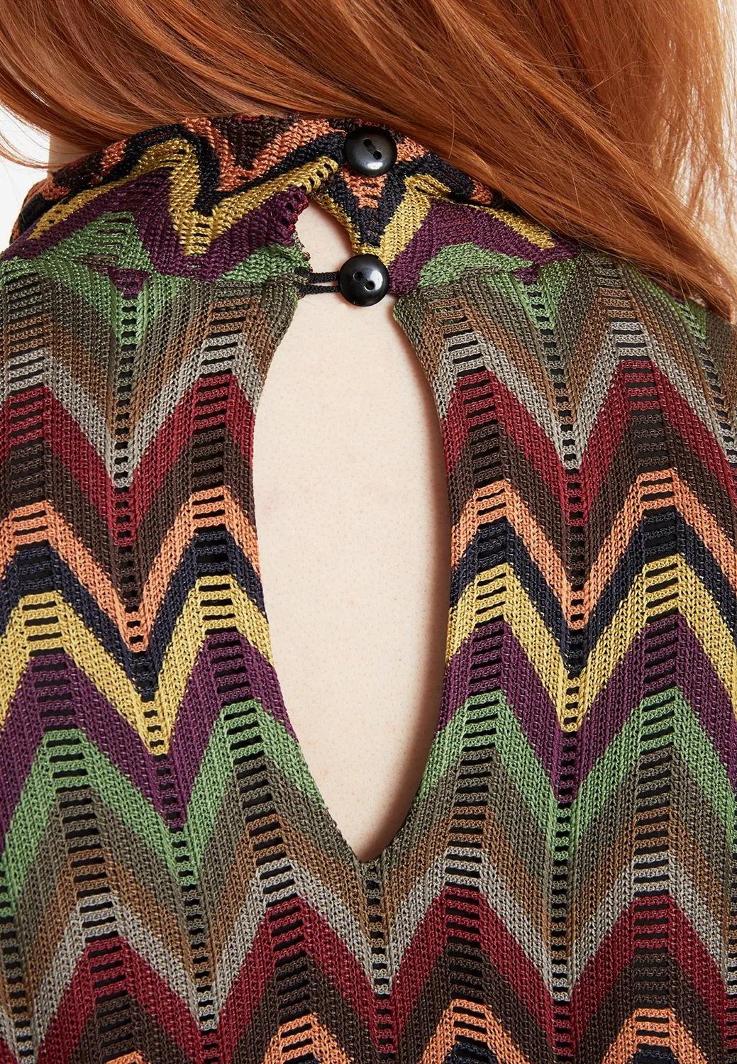 Ana Alcazar Sumya abito maglia verde linea A