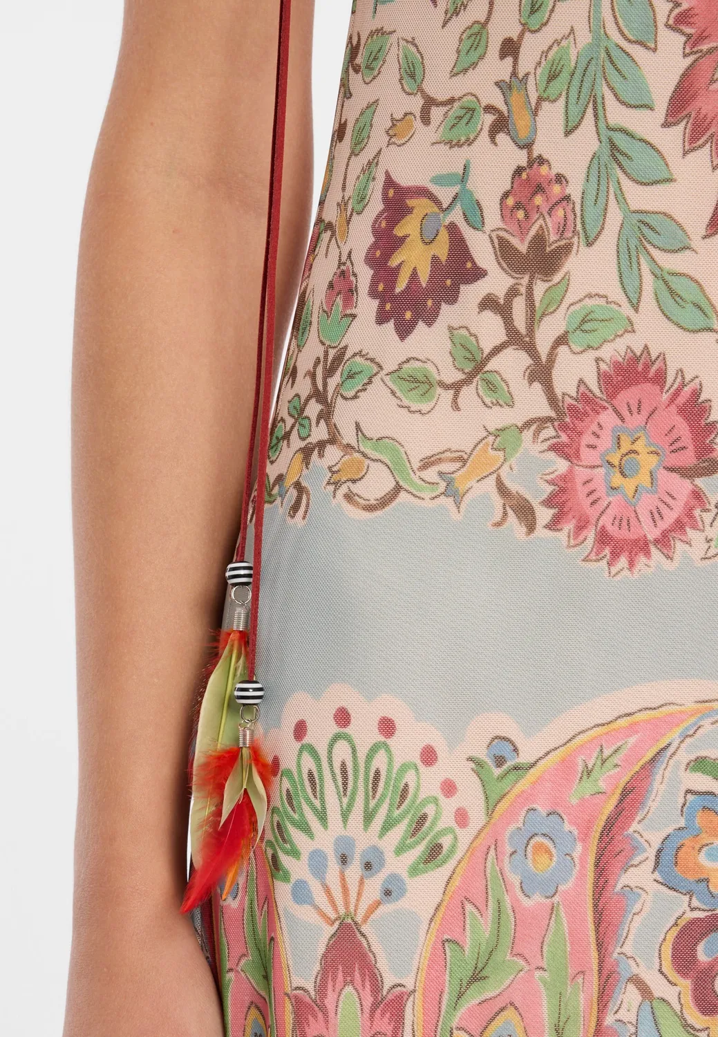 Ana Alcazar Doremil abito boho maxi pastello