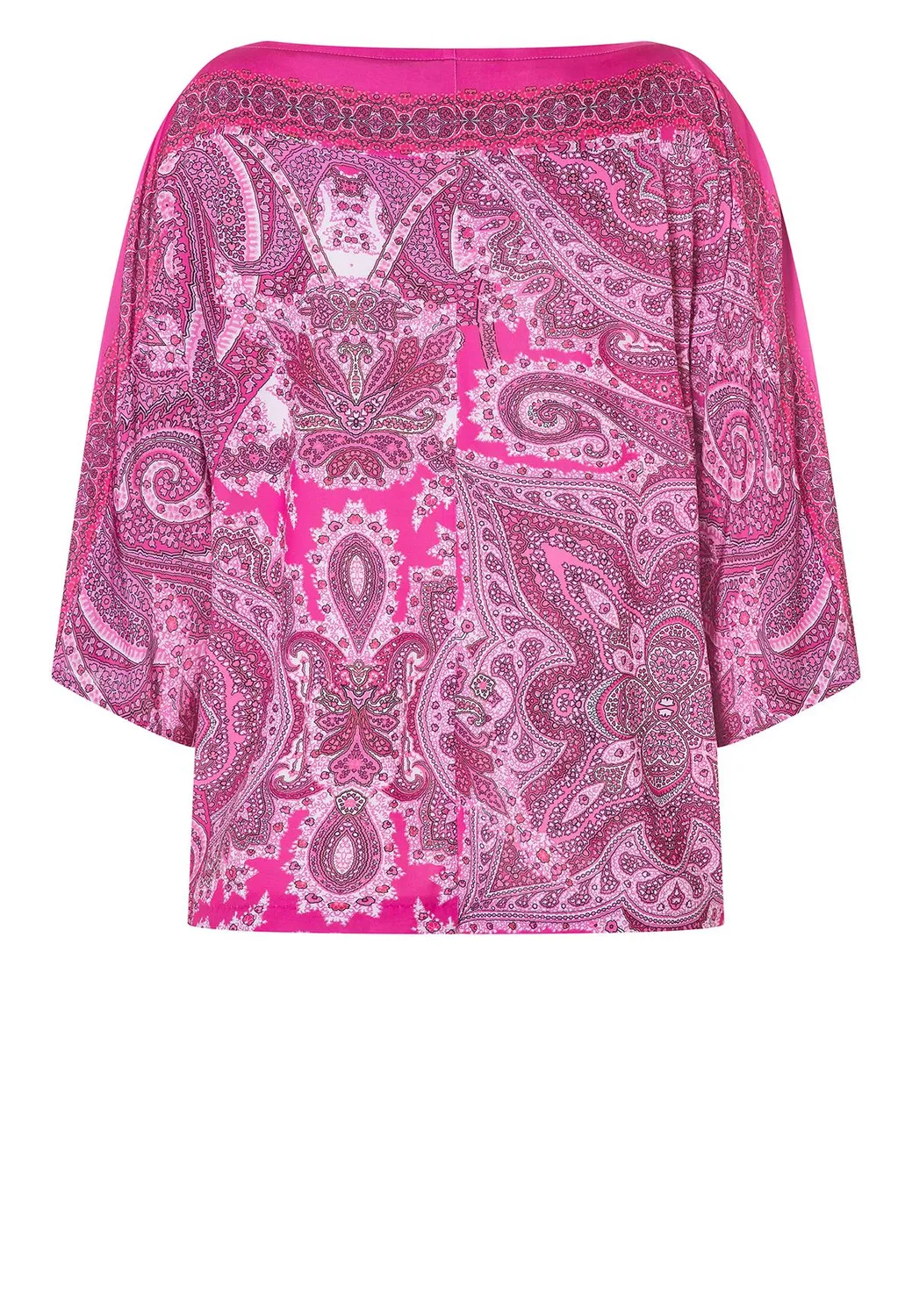 Ana Alcazar Kimly top jersey paisley colorato