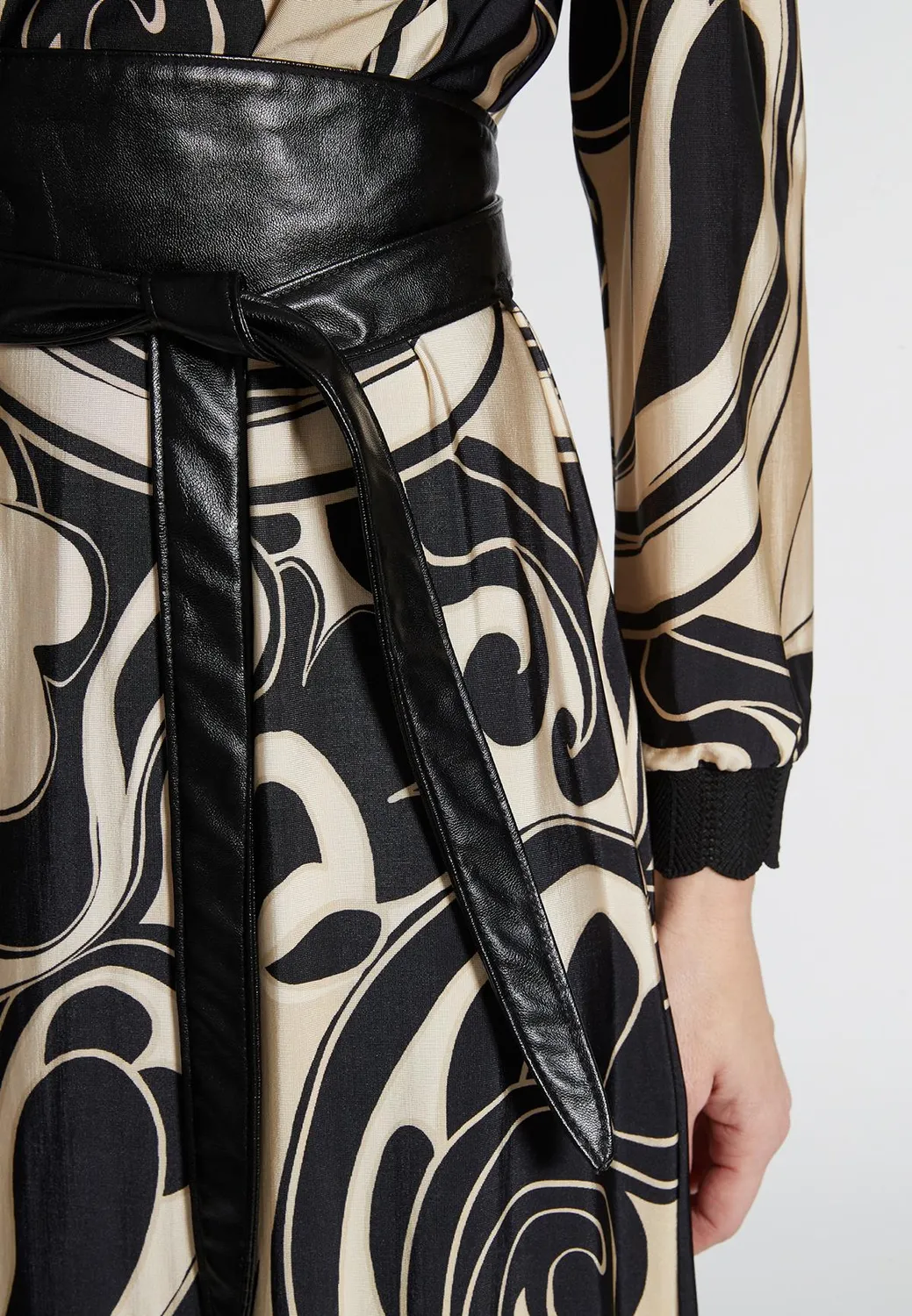 Ana Alcazar Hicca vestito dritto corto rifiniture collo