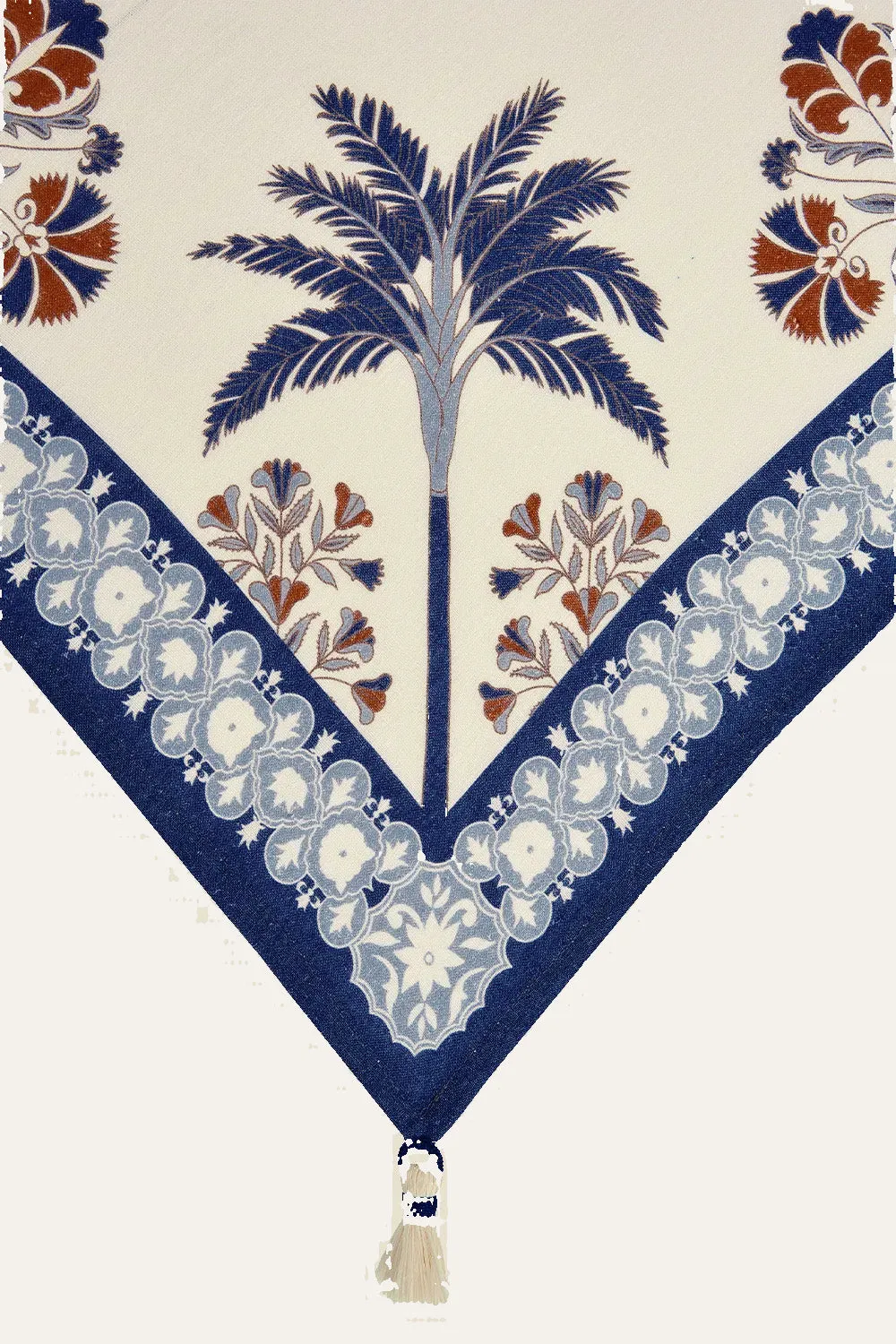 Johanna Ortiz Suzani Amazonico tovaglioli lino set 4 ecru