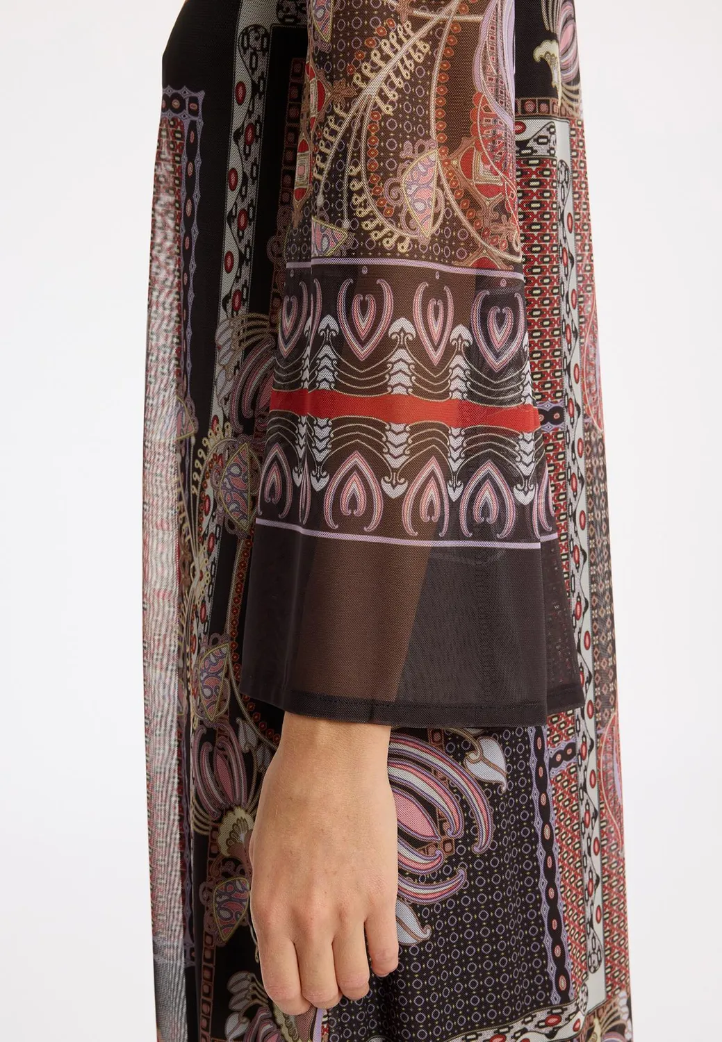 Ana Alcazar Lanessy caftano lungo maxi orientale