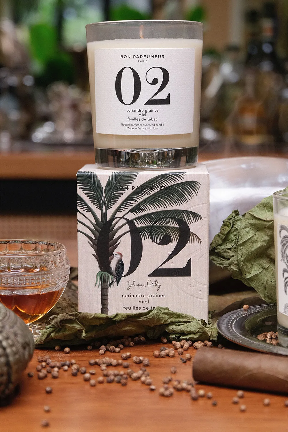 Johanna Ortiz Bon Parfumeur 02 candela miele tabacco