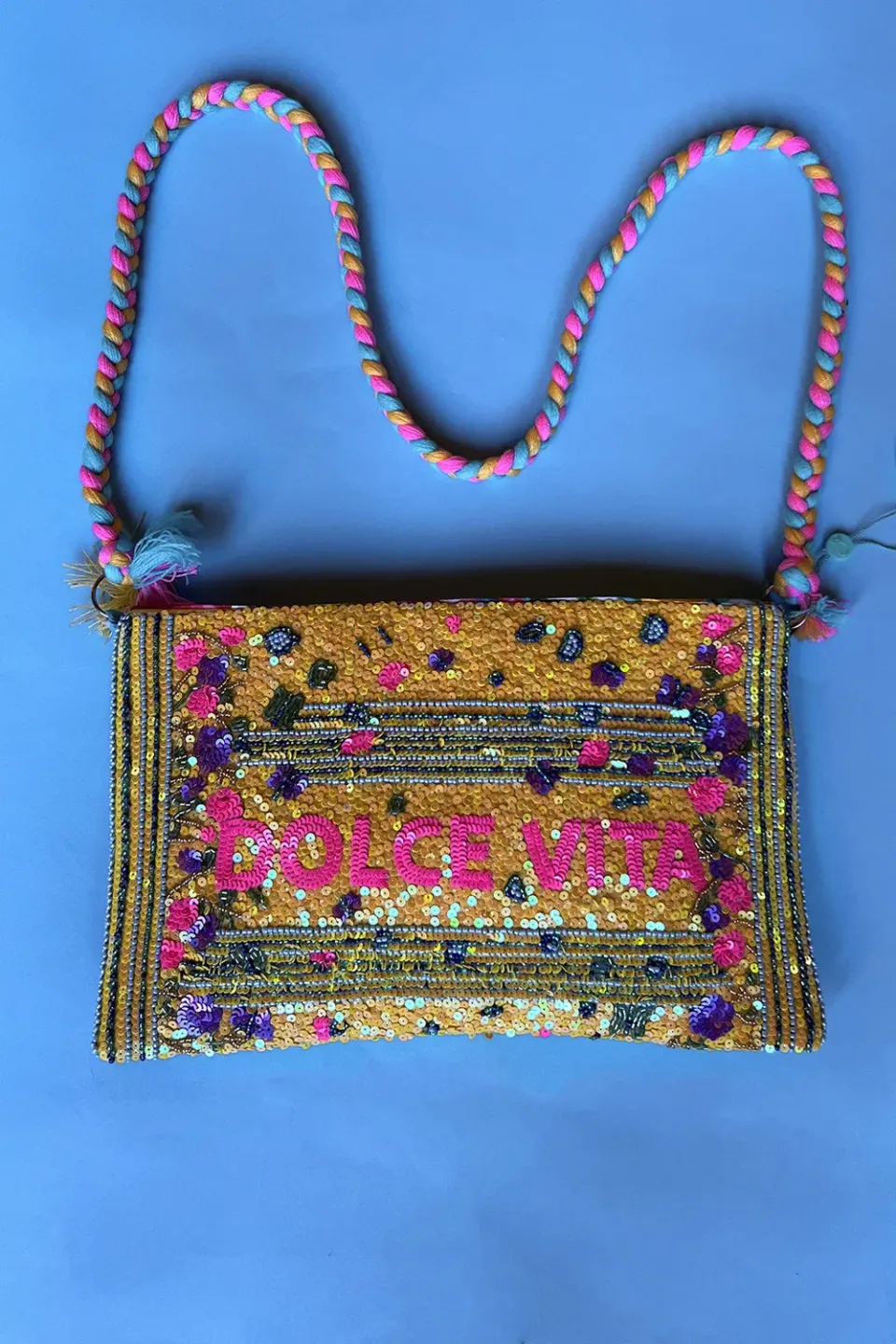 Antica Sartoria Everywhere DV704 pochette gialla cotone