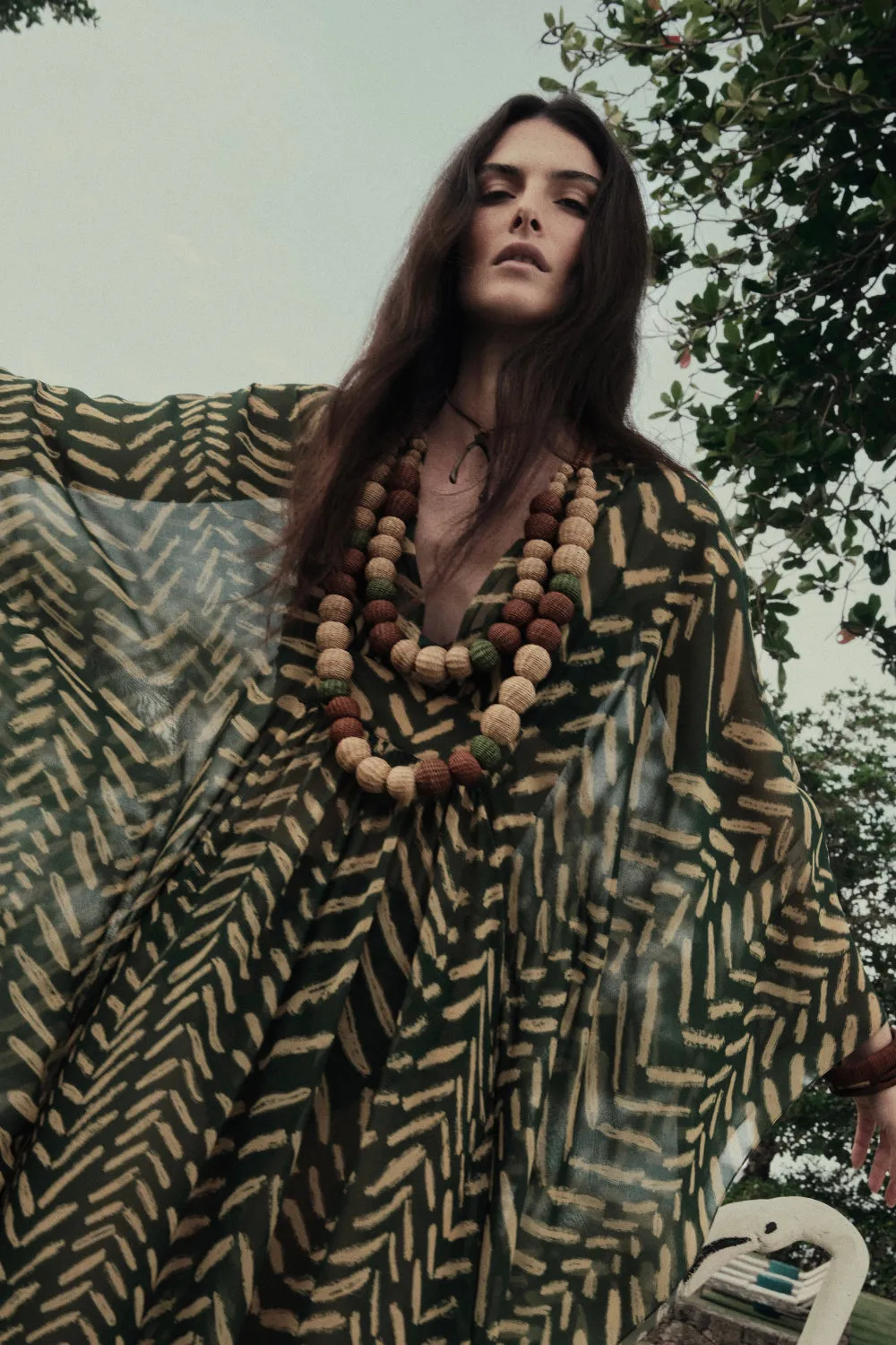 Johanna Ortiz Heritage Of The Weaver collana iraca