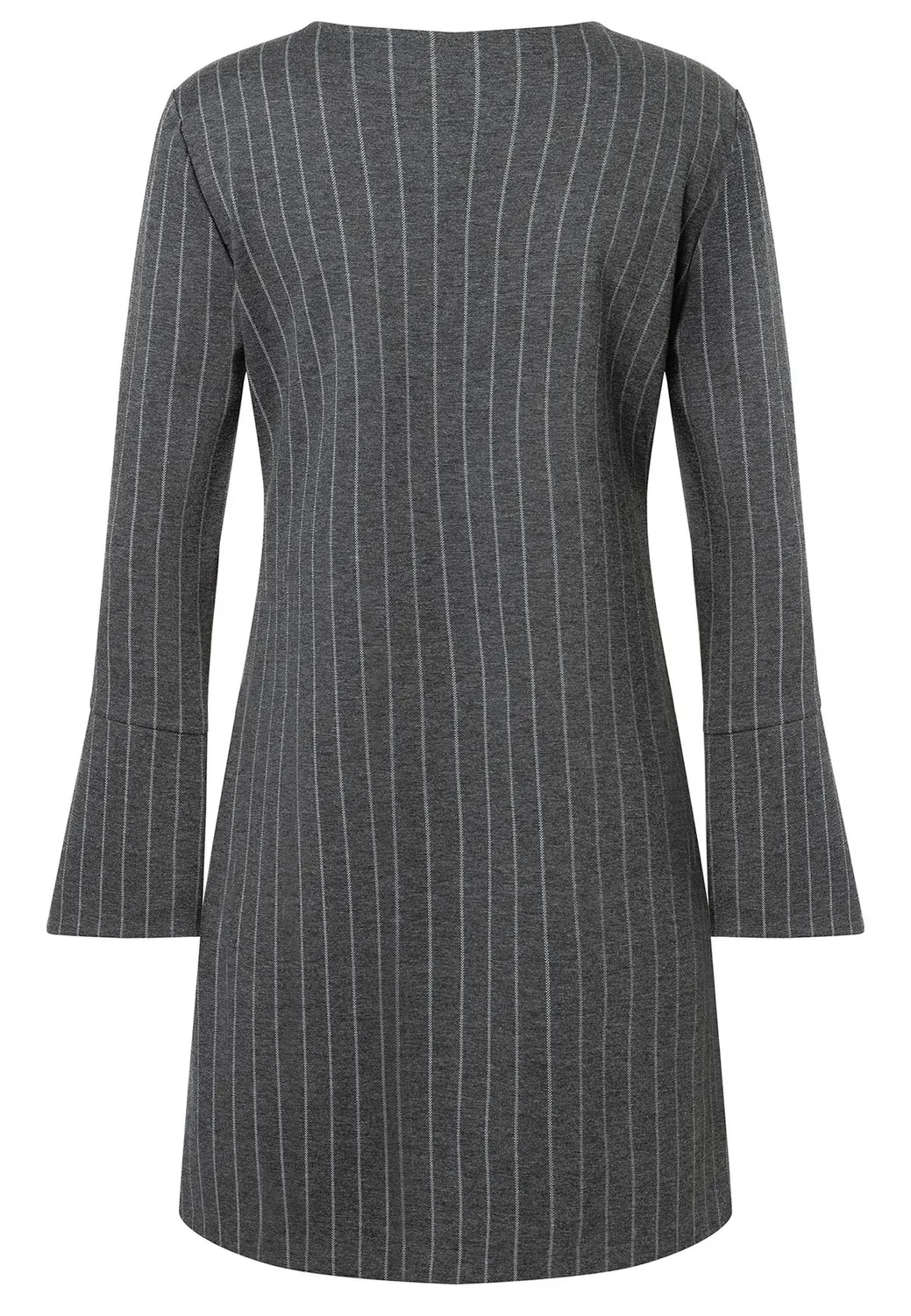Ana Alcazar Solwy abito jersey grigio linea A