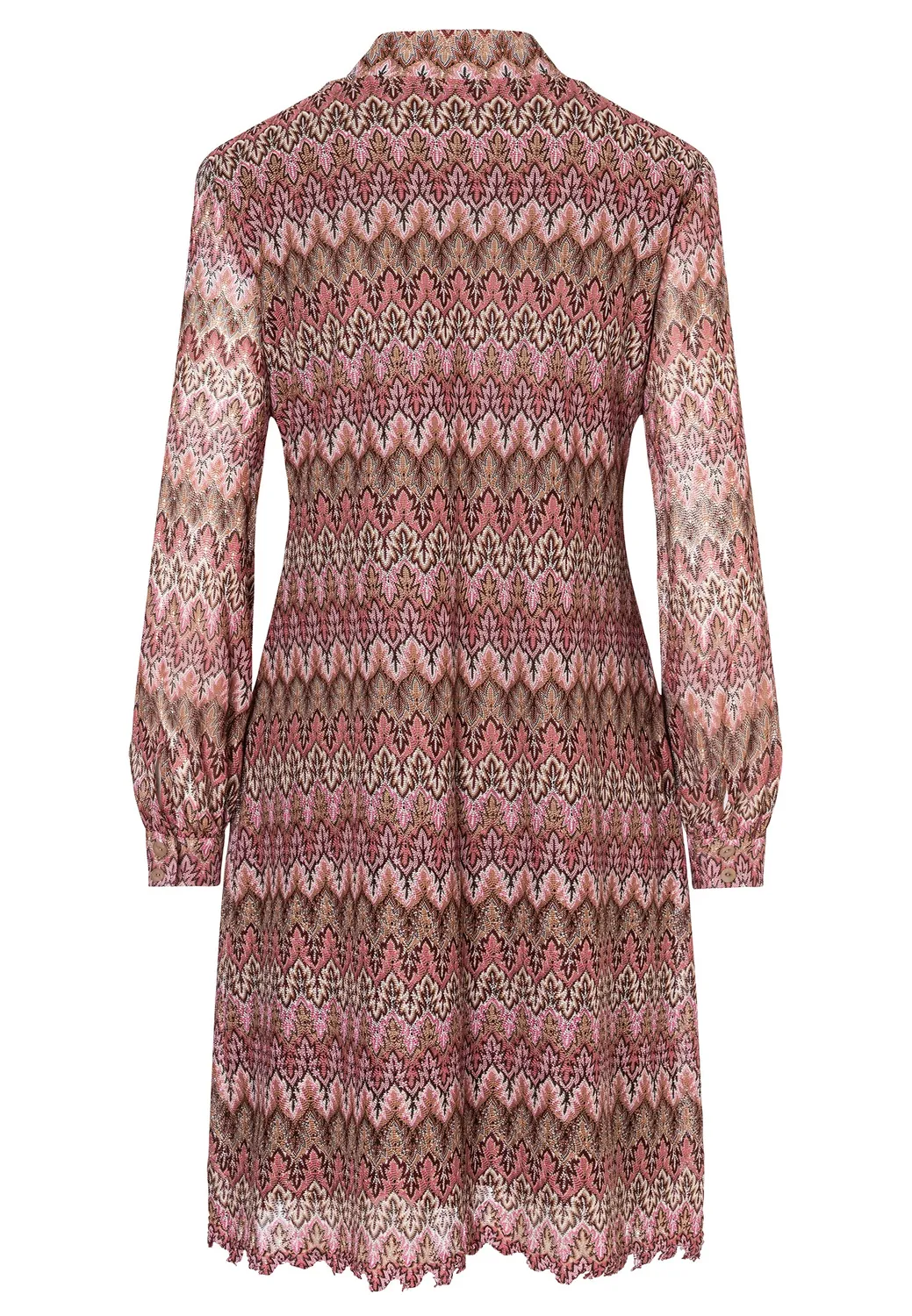 Ana Alcazar Eopathis abito traforato rosa corto