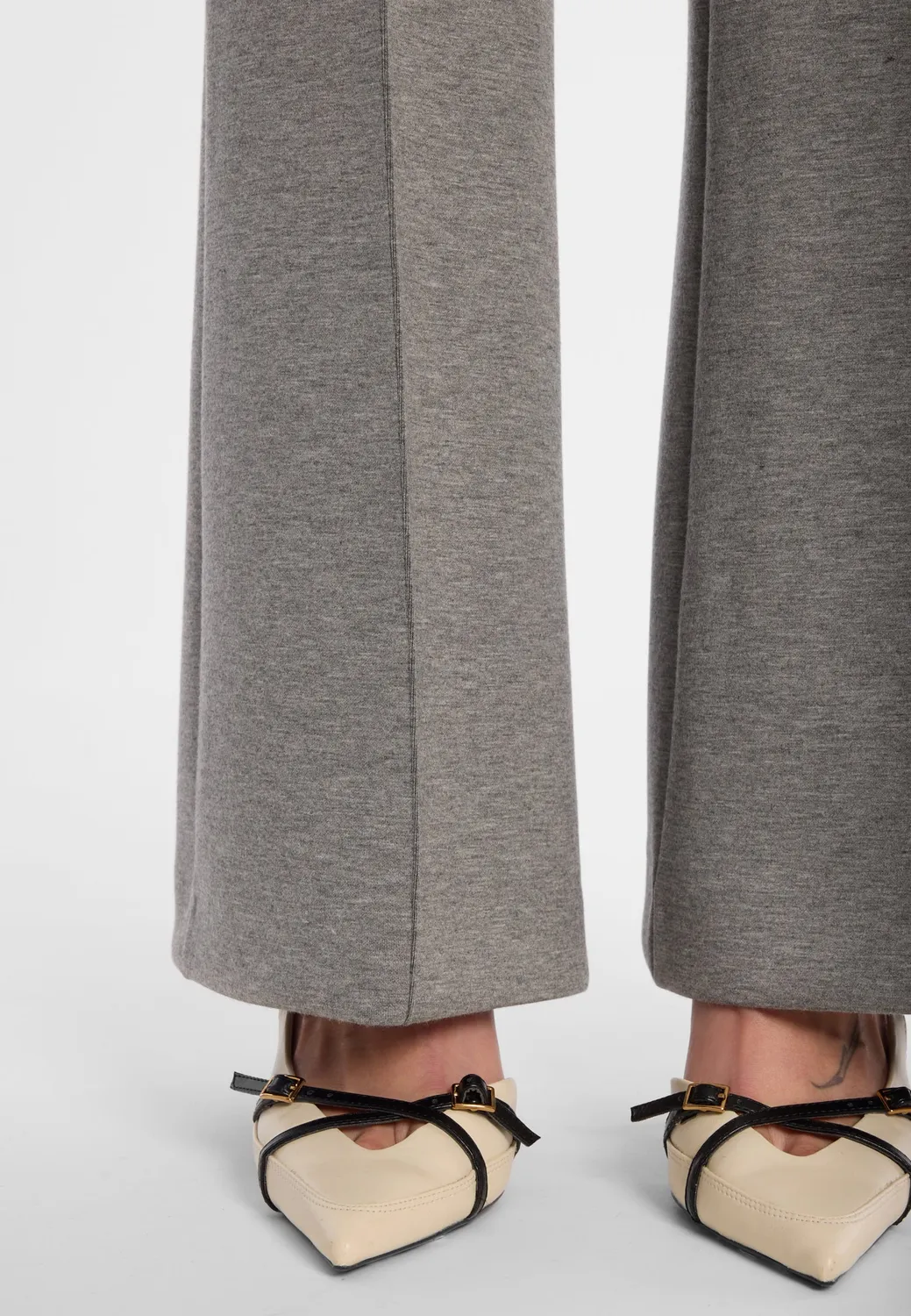 Ana Alcazar Eltessa pantaloni bootcut vita alta