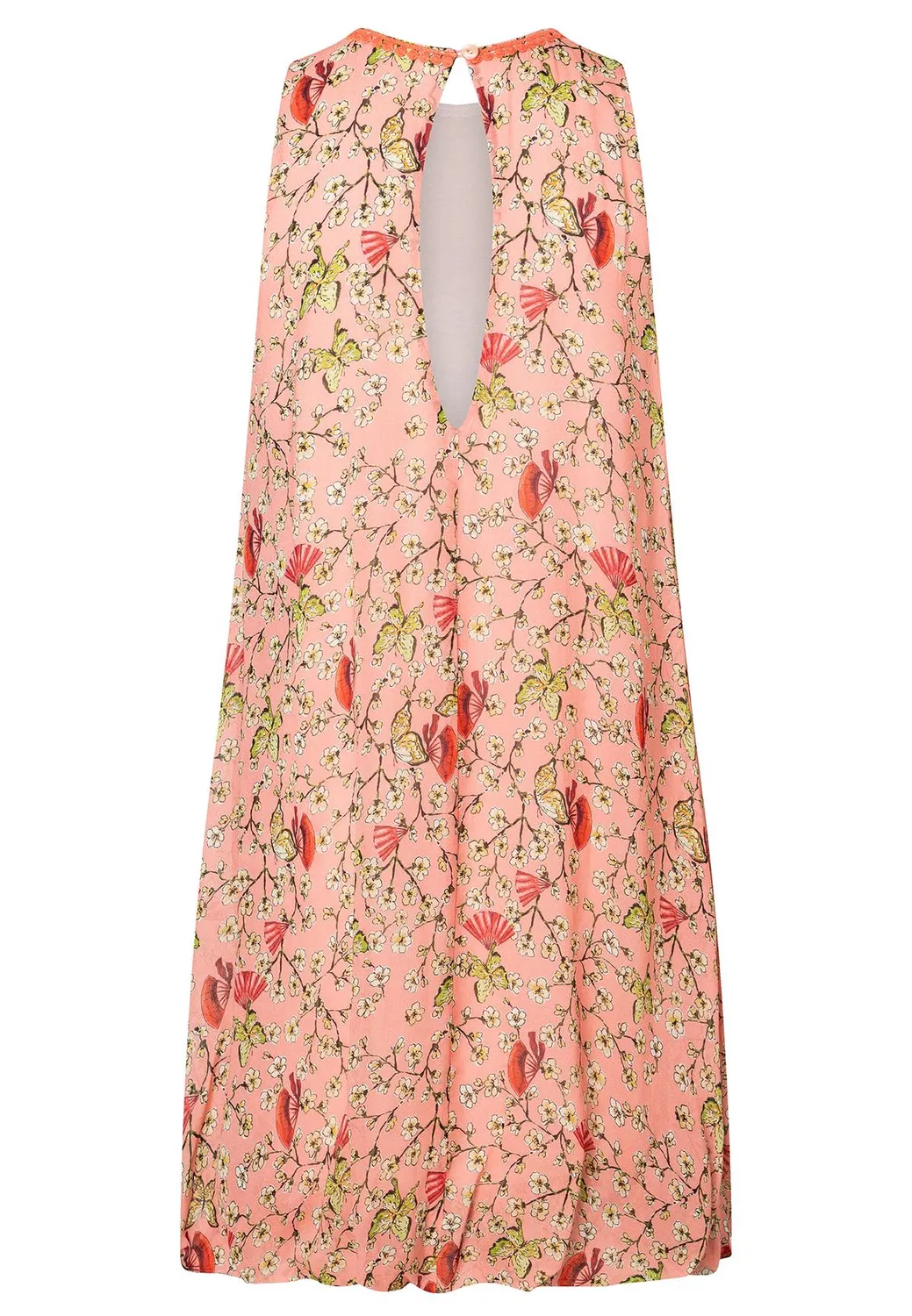 Ana Alcazar Wavine abito palloncino floreale rosa