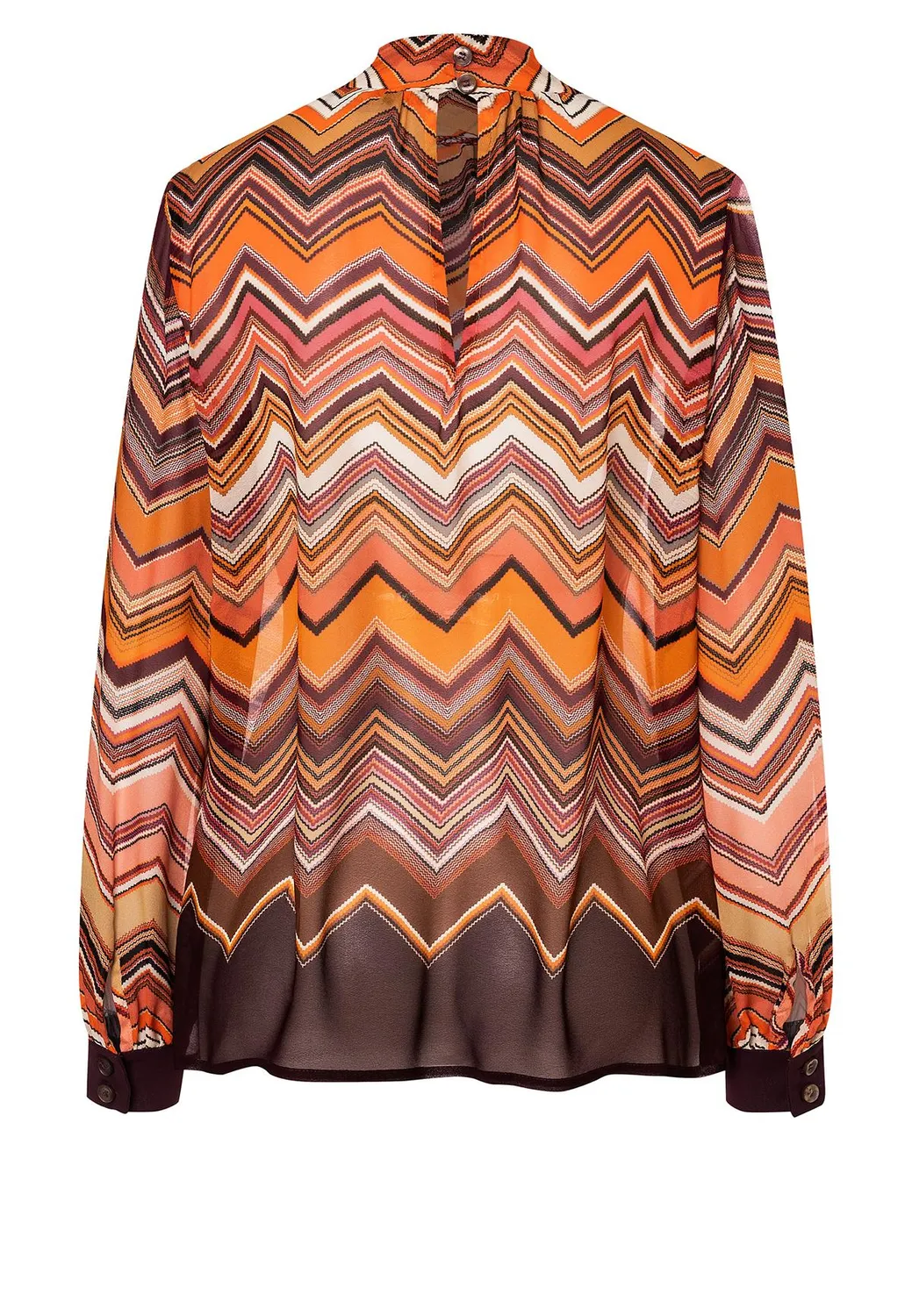 Ana Alcazar Manika blusa con fiocco zigzag